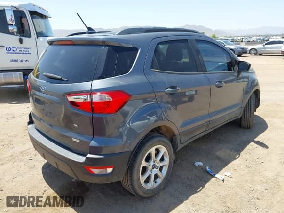 ✅ 2018 Ford EcoSport SE • VIN: MAJ3P1TE6JC216835 • Lot: 42383393. Listed on IAAI with 58,786 mi. Free auction sales archive from the USA and detailed vehicle history report at DreamBid. Image 4.