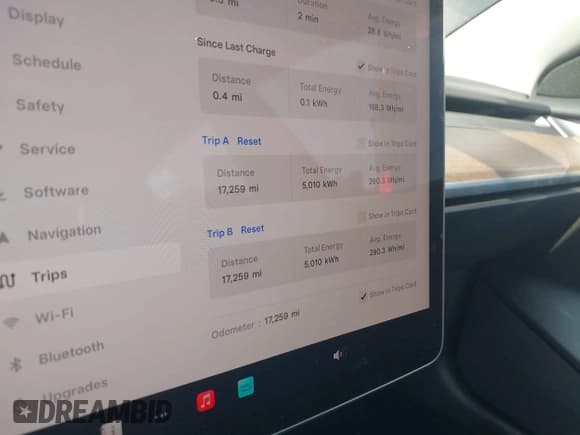 ✅ 2023 Tesla Model 3 • VIN: 5YJ3E1EA9PF570001 • Лот: 43030976. Опубликован ранее на IAAI с пробегом 17 259 миль. Бесплатный доступ к архиву аукционных продаж из США и подробный отчёт об истории автомобиля на DreamBid. Изображение 7.