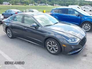 2021 Hyundai Sonata SEL with VIN 5NPEF4JA9MH092785, listed as a IAAI auction lot 43034309 with 32,914 mi miles and . Bid and sale history available at DreamBid. Image 1.