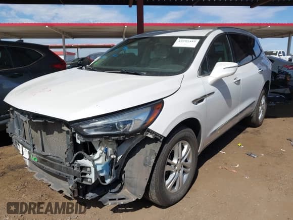 ✅ 2020 Buick Enclave Essence • VIN: 5GAERBKW2LJ288029 • Lot: 43395453. Listed on IAAI with 77,343 mi. Free auction sales archive from the USA and detailed vehicle history report at DreamBid. Image 2.