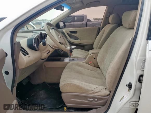 ✅ 2005 Nissan Murano SL • VIN: JN8AZ08T25W329770 • Lot: 70954985. Listed on Copart with 102,572 mi. Free auction sales archive from the USA and detailed vehicle history report at DreamBid. Image 7.