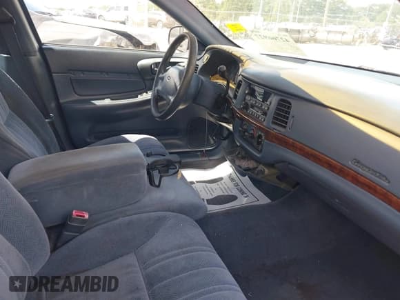 ✅ 2000 Chevrolet Impala • VIN: 2G1WF52EXY9157673 • Lot: 42766927. Listed on IAAI with Not provided. Free auction sales archive from the USA and detailed vehicle history report at DreamBid. Image 5.