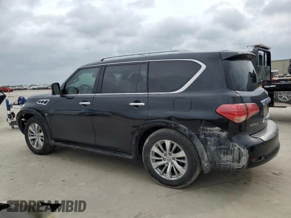 ✅ 2015 Infiniti QX80 • VIN: JN8AZ2NF2F9571033 • Лот: 54500655. Опубликован ранее на Copart с пробегом 116 418 миль. Бесплатный доступ к архиву аукционных продаж из США и подробный отчёт об истории автомобиля на DreamBid. Изображение 2.