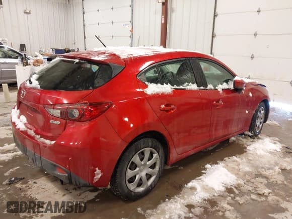 ✅ 2015 Mazda 3 i Sport • VIN: 3MZBM1K72FM152376 • Лот: 41606979. Опубликован ранее на IAAI с пробегом 164 585 миль. Бесплатный доступ к архиву аукционных продаж из США и подробный отчёт об истории автомобиля на DreamBid. Изображение 4.