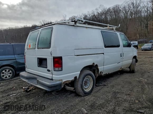 ✅ 2002 Ford Econoline Cargo Commercial • VIN: 1FTSE34L22HB15736 • Lot: 96740295. Listed on Copart with 390,229 mi. Free auction sales archive from the USA and detailed vehicle history report at DreamBid. Image 3.