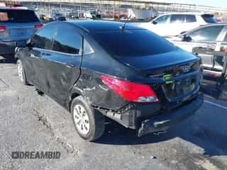 2015 Hyundai Accent GLS with VIN KMHCT4AE8FU926360, listed as a IAAI auction lot 42969707 with 112,748 mi miles and . Bid and sale history available at DreamBid. Image 3.