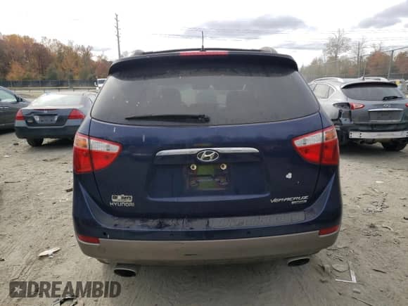 2011 Hyundai Veracruz GLS with VIN KM8NU4CC2BU142221, listed as a Copart auction lot 79110274 with 202,217 mi miles and Clean title. Bid and sale history available at DreamBid. Image 6.
