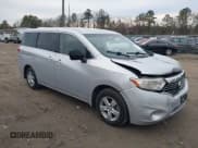 ✅ 2014 Nissan Quest SV • VIN: JN8AE2KPXE9103610 • Lot: 43813394. Wystawiony na IAAI z przebiegiem 165 445 mil. Bezpłatny archiwum sprzedaży aukcyjnych z USA i szczegółowy raport historii pojazdu na DreamBid. Zdjęcie 1.