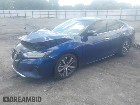 ✅ 2020 Nissan Maxima SL • VIN: 1N4AA6DV2LC361992 • Lot: 42621744. Listed on IAAI with 93,519 mi. Free auction sales archive from the USA and detailed vehicle history report at DreamBid. Image 2.