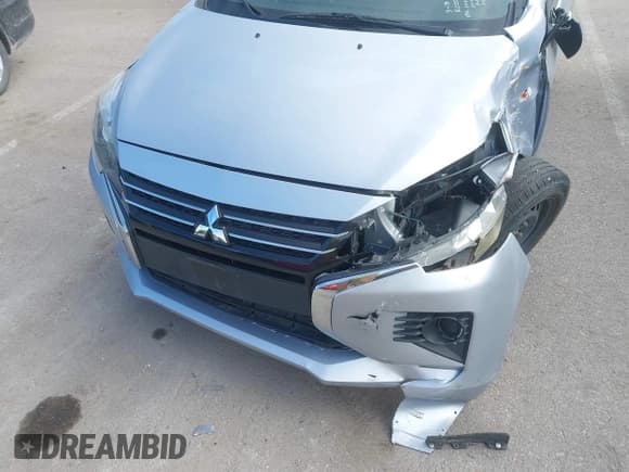 ✅ 2022 Mitsubishi Mirage ES • VIN: ML32FUFJ1NHF02500 • Lot: 43703687. Listed on IAAI with 37,199 mi. Free auction sales archive from the USA and detailed vehicle history report at DreamBid. Image 6.