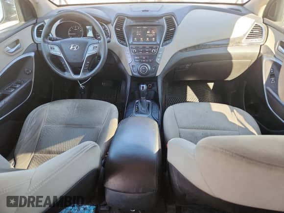 2017 Hyundai Santa Fe SE with VIN KM8SMDHF0HU193943, listed as a Copart auction lot 87396505 with 147,284 mi miles and Salvage title. Bid and sale history available at DreamBid. Image 8.