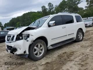 ✅ 2010 Nissan Armada SE • VIN: 5N1AA0NC8AN608756 • Lot: 60121175. Wystawiony na Copart z przebiegiem 211 525 mil. Bezpłatny archiwum sprzedaży aukcyjnych z USA i szczegółowy raport historii pojazdu na DreamBid. Zdjęcie 1.