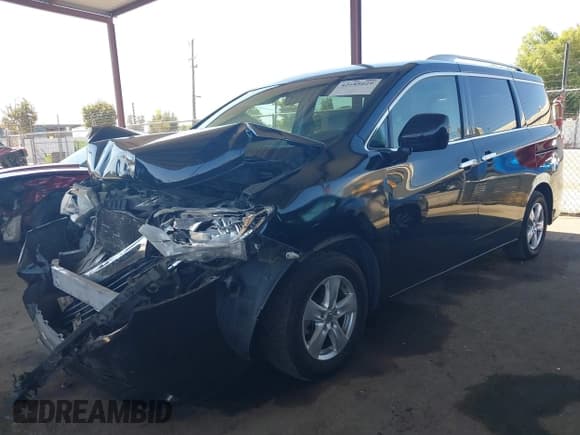 ✅ 2016 Nissan Quest SV • VIN: JN8AE2KPXG9152485 • Lot: 42685029. Wystawiony na IAAI z przebiegiem 108 252 mil. Bezpłatny archiwum sprzedaży aukcyjnych z USA i szczegółowy raport historii pojazdu na DreamBid. Zdjęcie 2.