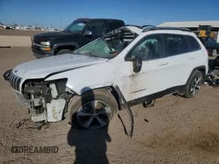 ✅ 2019 Jeep Cherokee Limited • VIN: 1C4PJMDN6KD148755 • Lot: 91837685. Listed on Copart with 60,869 mi. Free auction sales archive from the USA and detailed vehicle history report at DreamBid. Image 1.