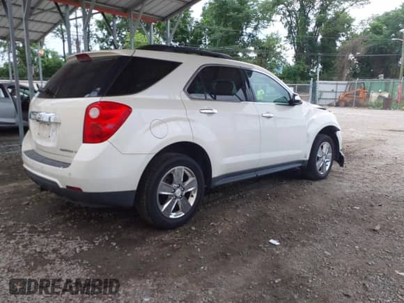 2013 Chevrolet Equinox LT z VIN 1GNALPEKXDZ123280, wystawiony jako IAAI lot #42725705 z przebiegiem 129 070 mil mil oraz . Historia ofert i sprzedaży dostępna na DreamBid. Obrazek 4.