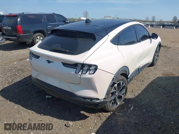 ✅ 2023 Ford Mustang Mach-E Premium • VIN: 3FMTK3SS8PMA48792 • Lot: 42122780. Listed on IAAI with 24,486 mi. Free auction sales archive from the USA and detailed vehicle history report at DreamBid. Image 4.