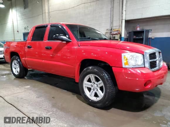 2007 Dodge Dakota ST with VIN 1D7HW28K97S270514, listed as a Copart auction lot 85917584 with 108,400 mi miles and Clean title. Bid and sale history available at DreamBid. Image 4.