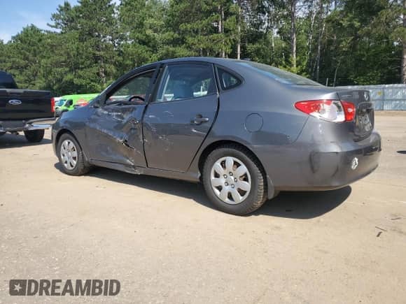 2008 Hyundai Elantra GLS z VIN KMHDU46DX8U317310, wystawiony jako Copart lot #69390604 z przebiegiem 160 969 mil mil oraz Szkoda całkowita • Salvage title. Historia ofert i sprzedaży dostępna na DreamBid. Obrazek 2.