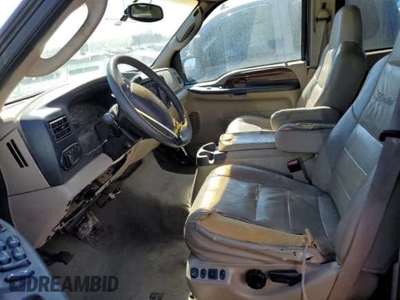 ✅ 2005 Ford Excursion Limited • VIN: 1FMNU43S15EB14027 • Лот: 45529795. Опубликован ранее на Copart с пробегом 285 689 миль. Бесплатный доступ к архиву аукционных продаж из США и подробный отчёт об истории автомобиля на DreamBid. Изображение 7.