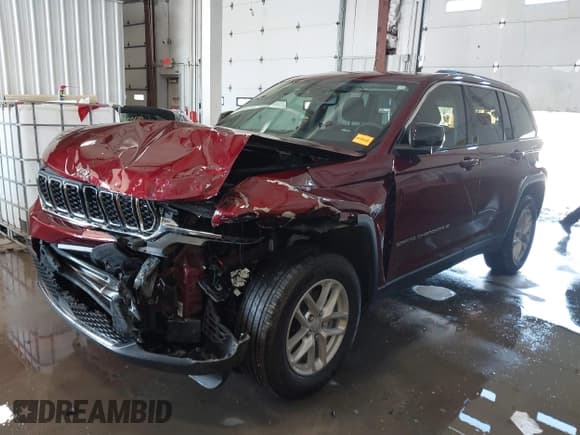 ✅ 2023 Jeep Grand Cherokee Laredo • VIN: 1C4RJHAG5PC669520 • Lot: 41574918. Listed on IAAI with 22,615 mi. Free auction sales archive from the USA and detailed vehicle history report at DreamBid. Image 2.