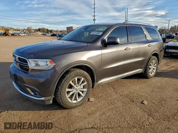 ✅ 2018 Dodge Durango SXT • VIN: 1C4RDJAG9JC154333 • Lot: 94257665. Listed on Copart with 141,942 mi. Free auction sales archive from the USA and detailed vehicle history report at DreamBid. Image 1.