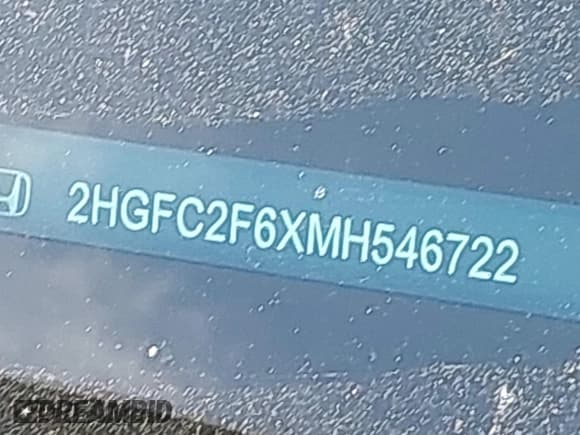 ✅ 2021 Honda Civic LX • VIN: 2HGFC2F6XMH546722 • Lot: 43501639. Wystawiony na IAAI z przebiegiem 55 730 mil. Bezpłatny archiwum sprzedaży aukcyjnych z USA i szczegółowy raport historii pojazdu na DreamBid. Zdjęcie 17.