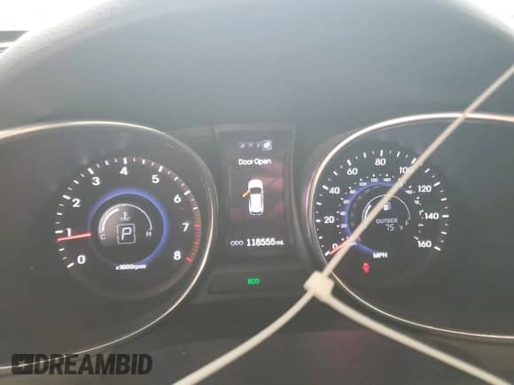 2013 Hyundai Santa Fe Sport z VIN 5XYZU3LAXDG032889, wystawiony jako Copart lot #85541385 z przebiegiem 118 555 mil mil oraz Szkoda całkowita • Salvage title. Historia ofert i sprzedaży dostępna na DreamBid. Obrazek 9.