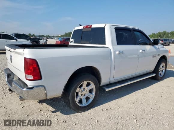 ✅ 2018 Ram 1500 Lone Star • VIN: 1C6RR6LT7JS221890 • Lot: 67086915. Listed on Copart with 128,498 mi. Free auction sales archive from the USA and detailed vehicle history report at DreamBid. Image 3.