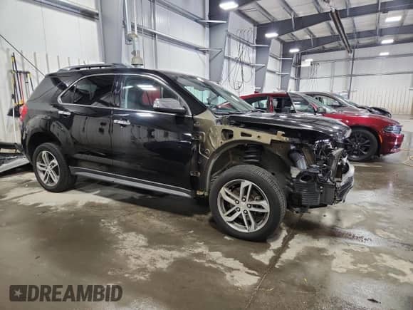 2017 Chevrolet Equinox Premier с VIN 2GNFLGE35H6177537, выставлен на аукционе Copart как лот 80889715 с пробегом 73 676 миль миль и Списание • Salvage title. История ставок и продаж доступна на DreamBid. Изображение 4.