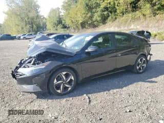 2023 Hyundai Elantra SEL z VIN KMHLS4AG4PU514880, wystawiony jako Copart lot #80328845 z przebiegiem 48 582 mil mil oraz Szkoda całkowita • Salvage title. Historia ofert i sprzedaży dostępna na DreamBid. Obrazek 1.