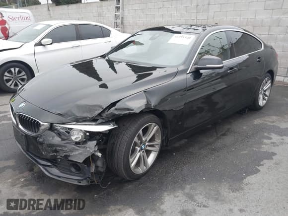 ✅ 2019 BMW 4 Series 430i • VIN: WBA4J1C50KBM14315 • Лот: 43291320. Опубликован ранее на IAAI с пробегом 54 581 миль. Бесплатный доступ к архиву аукционных продаж из США и подробный отчёт об истории автомобиля на DreamBid. Изображение 2.
