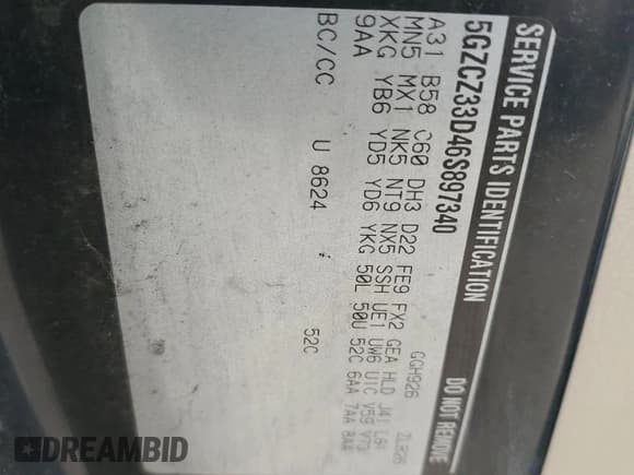 ✅ 2006 Saturn VUE • VIN: 5GZCZ33D46S897340 • Лот: 70363165. Опубликован ранее на Copart с пробегом 178 320 миль. Бесплатный доступ к архиву аукционных продаж из США и подробный отчёт об истории автомобиля на DreamBid. Изображение 13.