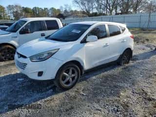 2015 Hyundai Tucson GLS with VIN KM8JTCAF2FU070774, listed as a Copart auction lot 41306854 with 124,581 mi miles and . Bid and sale history available at DreamBid. Image 1.
