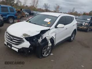 ✅ 2018 Hyundai Santa Fe 2.4L • VIN: 5NMZT3LB1JH057936 • Лот: 43505515. Опубликован ранее на IAAI с пробегом 152 899 миль. Бесплатный доступ к архиву аукционных продаж из США и подробный отчёт об истории автомобиля на DreamBid. Изображение 2.