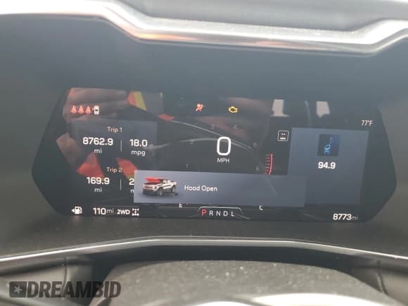 ✅ 2024 GMC Canyon 4WD Elevation • VIN: 1GTP6BEK0R1227120 • Lot: 81144665. Listed on Copart with 8,773 mi. Free auction sales archive from the USA and detailed vehicle history report at DreamBid. Image 9.