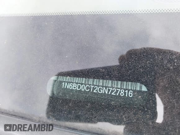 ✅ 2016 Nissan Frontier S • VIN: 1N6BD0CT2GN727816 • Лот: 43469395. Опубликован ранее на IAAI с пробегом 55 416 миль. Бесплатный доступ к архиву аукционных продаж из США и подробный отчёт об истории автомобиля на DreamBid. Изображение 9.