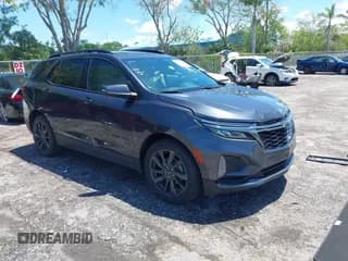 ✅ 2022 Chevrolet Equinox RS • VIN: 3GNAXMEV0NS105933 • Лот: 42247921. Опубликован ранее на IAAI с пробегом 48 163 миль. Бесплатный доступ к архиву аукционных продаж из США и подробный отчёт об истории автомобиля на DreamBid. Изображение 1.