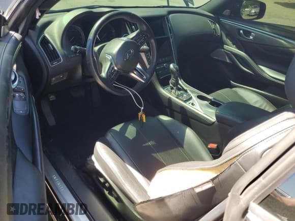 ✅ 2021 Infiniti Q60 Luxe • VIN: JN1EV7KL4MM470508 • Lot: 70358585. Listed on Copart with 34,748 mi. Free auction sales archive from the USA and detailed vehicle history report at DreamBid. Image 8.