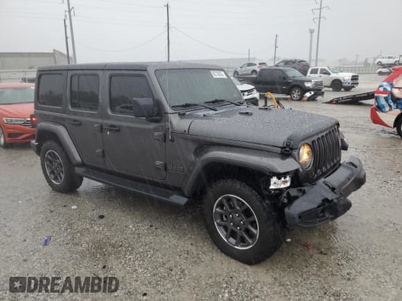 ✅ 2021 Jeep Wrangler Unlimited 80th Anniversary • VIN: 1C4HJXDN0MW663408 • Lot: 85738255. Listed on Copart with 92,372 mi. Free auction sales archive from the USA and detailed vehicle history report at DreamBid. Image 4.