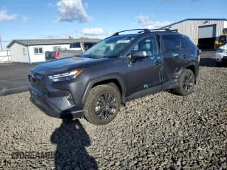 ✅ 2025 Toyota RAV4 Hybrid XLE Premium • VIN: 2T3B6RFV2SW085274 • Лот: 91300915. Опубликован ранее на Copart с пробегом 13 564 миль. Бесплатный доступ к архиву аукционных продаж из США и подробный отчёт об истории автомобиля на DreamBid. Изображение 1.