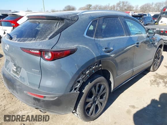 ✅ 2024 Mazda CX-30 S Carbon Edition • VIN: 3MVDMBCM7RM604170 • Lot: 41388389. Listed on IAAI with 4,164 mi. Free auction sales archive from the USA and detailed vehicle history report at DreamBid. Image 4.