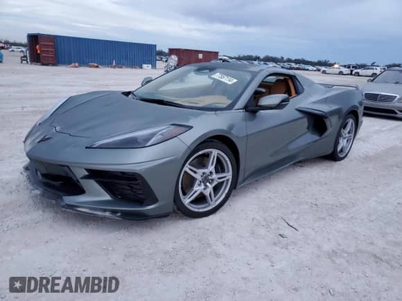 2024 Chevrolet Corvette 3LT с VIN 1G1YC3D45R5103898, выставлен на аукционе Copart как лот 77557114 с пробегом Не указан миль и Списание • Salvage title. История ставок и продаж доступна на DreamBid. Изображение 1.