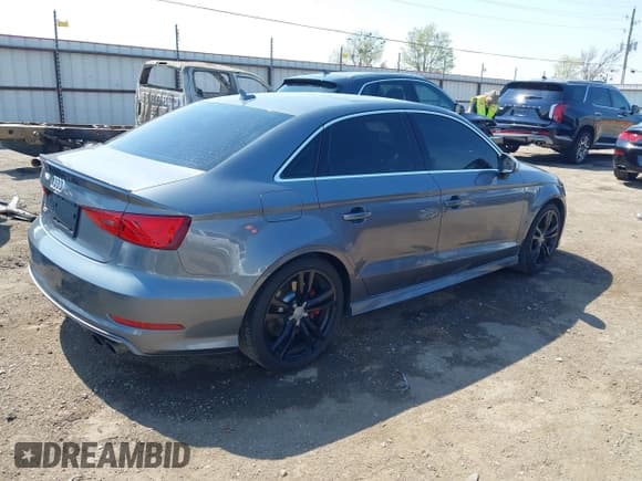 ✅ 2016 Audi S3 Premium Plus • VIN: WAUB1GFF6G1033385 • Lot: 41857842. Listed on IAAI with 89,870 mi. Free auction sales archive from the USA and detailed vehicle history report at DreamBid. Image 4.