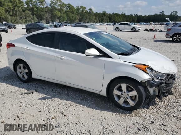 ✅ 2013 Hyundai Elantra GLS • VIN: 5NPDH4AE1DH398372 • Lot: 87281025. Listed on Copart with 134,449 mi. Free auction sales archive from the USA and detailed vehicle history report at DreamBid. Image 4.
