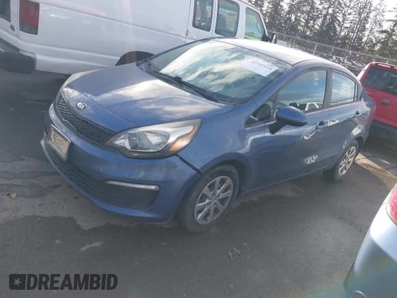 ✅ 2016 Kia Rio LX • VIN: KNADM4A33G6690434 • Lot: 43787414. Wystawiony na IAAI z przebiegiem 125 682 mil. Bezpłatny archiwum sprzedaży aukcyjnych z USA i szczegółowy raport historii pojazdu na DreamBid. Zdjęcie 2.