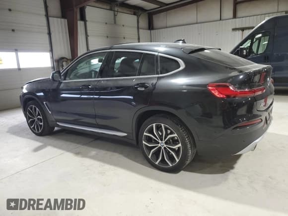 ✅ 2021 BMW X4 xDrive30i • VIN: 5UX2V1C02M9F43235 • Lot: 92528985. Listed on Copart with 38,569 mi. Free auction sales archive from the USA and detailed vehicle history report at DreamBid. Image 2.