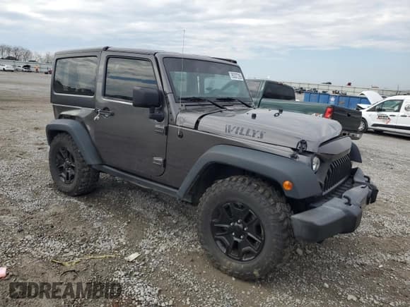 ✅ 2016 Jeep Wrangler Willys Wheeler • VIN: 1C4AJWAG1GL242711 • Lot: 85337295. Listed on Copart with 122,389 mi. Free auction sales archive from the USA and detailed vehicle history report at DreamBid. Image 4.