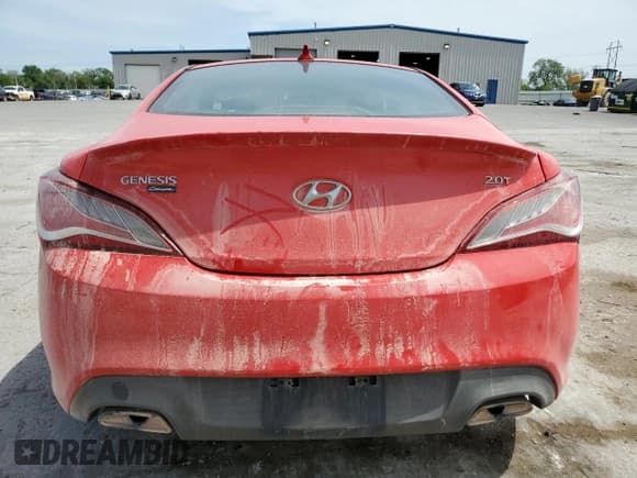 ✅ 2013 Hyundai Genesis Coupe Premium • VIN: KMHHT6KD7DU105089 • Lot: 53400995. Listed on Copart with 130,997 mi. Free auction sales archive from the USA and detailed vehicle history report at DreamBid. Image 6.