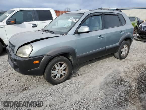 2007 Hyundai Tucson SE z VIN KM8JN12D47U524763, wystawiony jako Copart lot #84603114 z przebiegiem 172 175 mil mil oraz Szkoda całkowita • Salvage title. Historia ofert i sprzedaży dostępna na DreamBid. Obrazek 1.