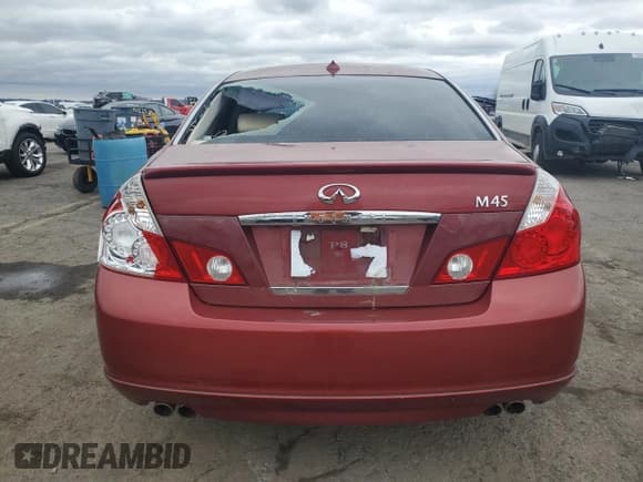 ✅ 2006 Infiniti M • VIN: JNKBY01EX6M202534 • Лот: 49378395. Опубликован ранее на Copart с пробегом 165 153 миль. Бесплатный доступ к архиву аукционных продаж из США и подробный отчёт об истории автомобиля на DreamBid. Изображение 6.